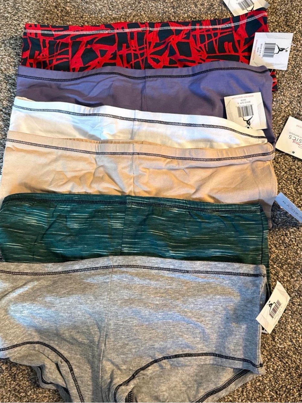 5-Pack Women's Seamless Hipster Underwear - Mixed Colors